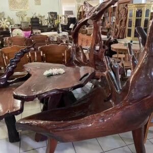 Teak Root Carving Tea table